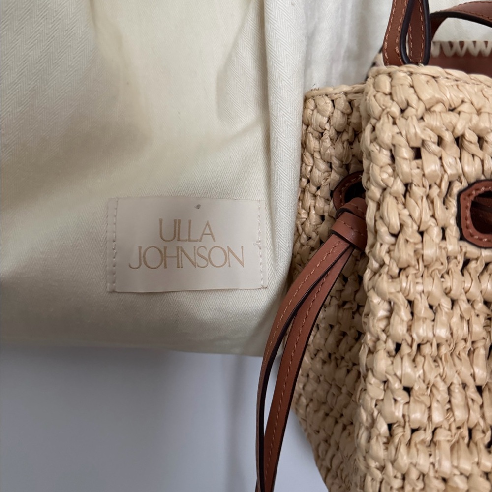 ULLA JOHNSON Rafia Handbag - Picture 9 of 12